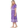 Only Necessities Plus Size Crinkle Cotton Lounger(Fresh Berry Paisley)