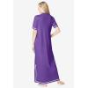 Only Necessities Plus Size Embellished Knit Lounger(Plum Burst)