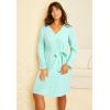 Only Necessities Plus Size Pointelle Robe
