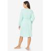 Only Necessities Plus Size Pointelle Robe