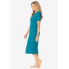 Only Necessities Plus Size Ribbed Sleepshirt(Dark Turq)