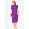 Only Necessities Plus Size Ribbed Sleepshirt(Fresh Berry)