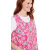 Only Necessities Plus Size Snap-Front Apron(Classic Leopard)