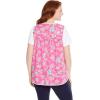 Only Necessities Plus Size Snap-Front Apron(Classic Leopard)