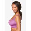 Women’s Plus Size Full-Coverage Smooth No-Wire Bra(Pretty Orchid)