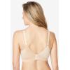 Women’s Plus Size Full-Coverage Smooth No-Wire Bra(White)