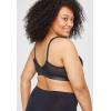 Women’s Plus Size Simply Cool Wireless Bra(Black)