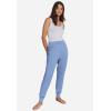 ellos Plus Size Cotton Spandex Jogger Pull On Pants(Heather Grey)