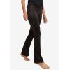 ellos Plus Size Velour Bootcut Lounge Pants(Black)