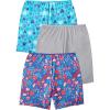 Comfort Choice Plus Size Stretch Cotton Boxer 3-Pack(Floral Hearts Pack)
