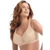 Comfort Choice Women’s Plus Size Full Coverage Lace Cup Bra(Nude)