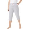 Dreams Women’s Plus Size Sleep Pants(Heather Grey)