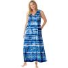 Bright Cobalt Tie Dye Stripe