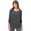 Ellos Plus Size Boxy Sleep Tee(Heather Grey)