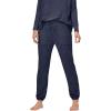 Ellos Plus Size Marled Knit Jogger Pants(Marled Navy)