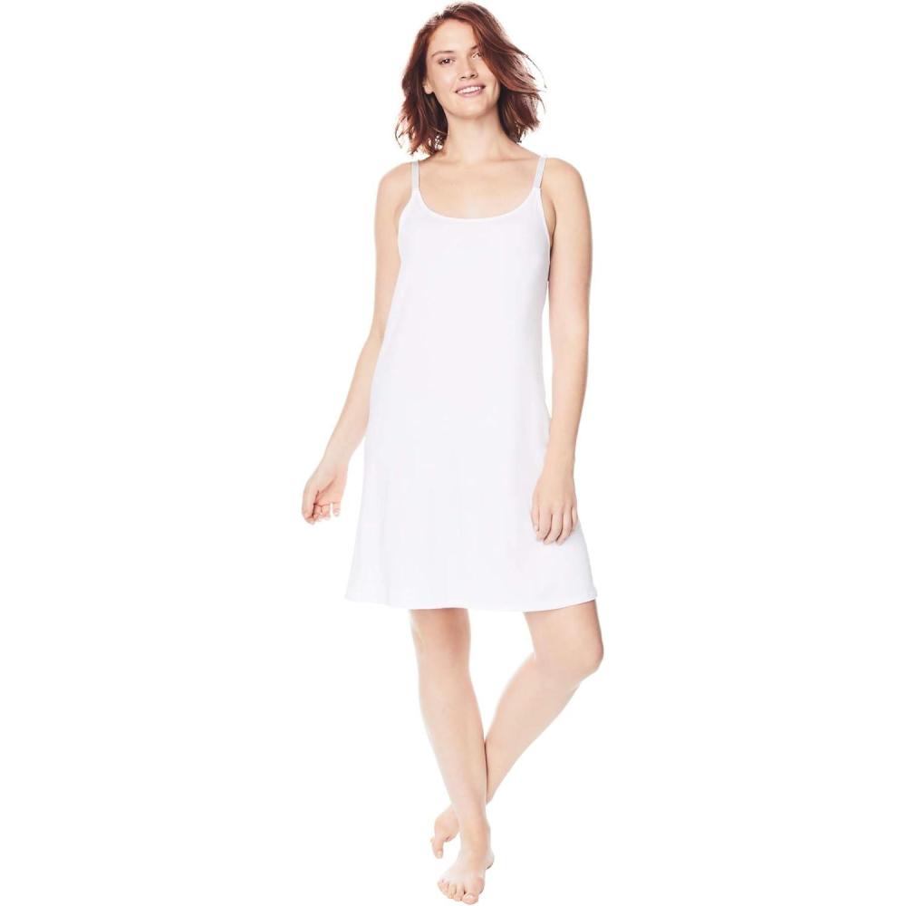 image:imageComfort Choice Plus Size Full Microfiber SlipWhite