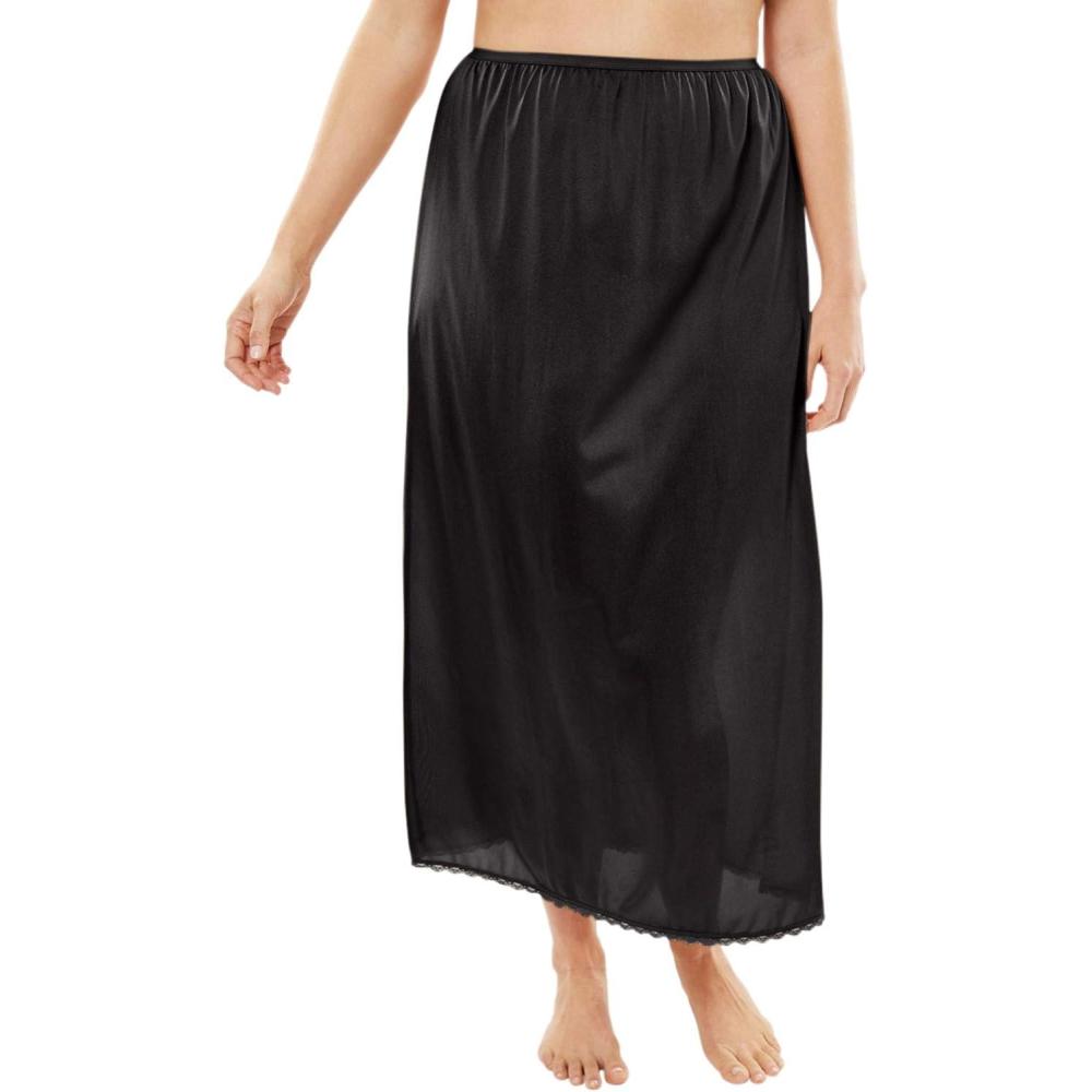 image:imageComfort Choice Plus Size Half Slip 35 2PackBlack