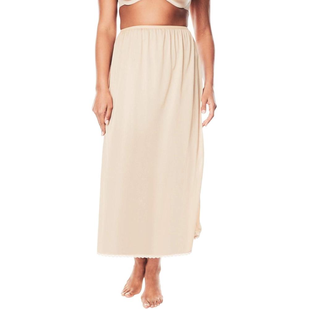 image:imageComfort Choice Plus Size Half Slip 35 2PackNude