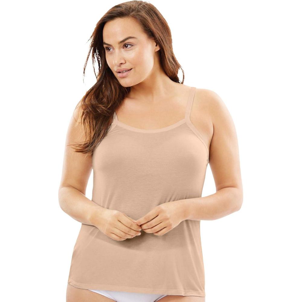 image:imageComfort Choice Plus Size Modal CamiNude