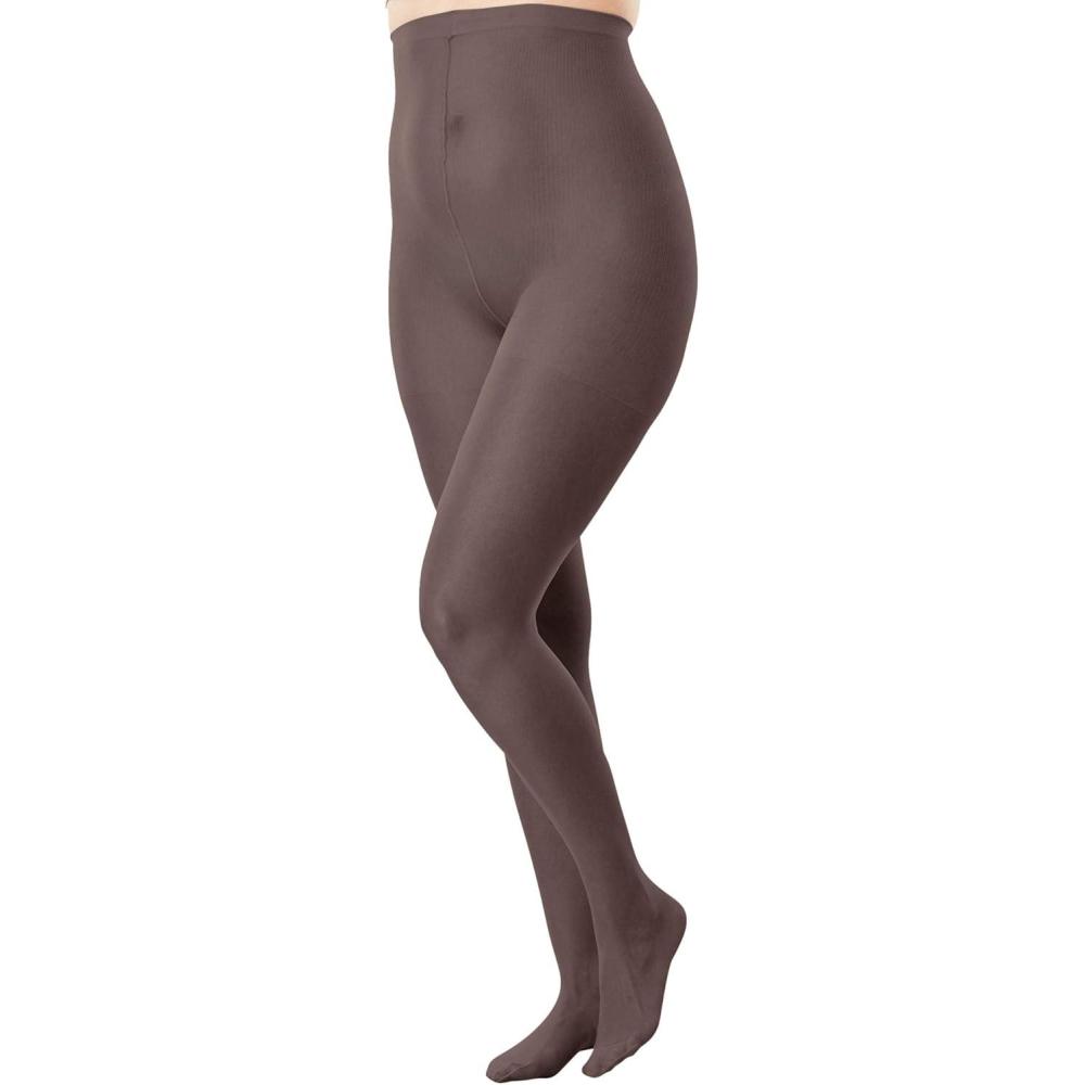 image:imageComfort Choice Womens Plus Size 2Pack Sheer TightsDark Coffee