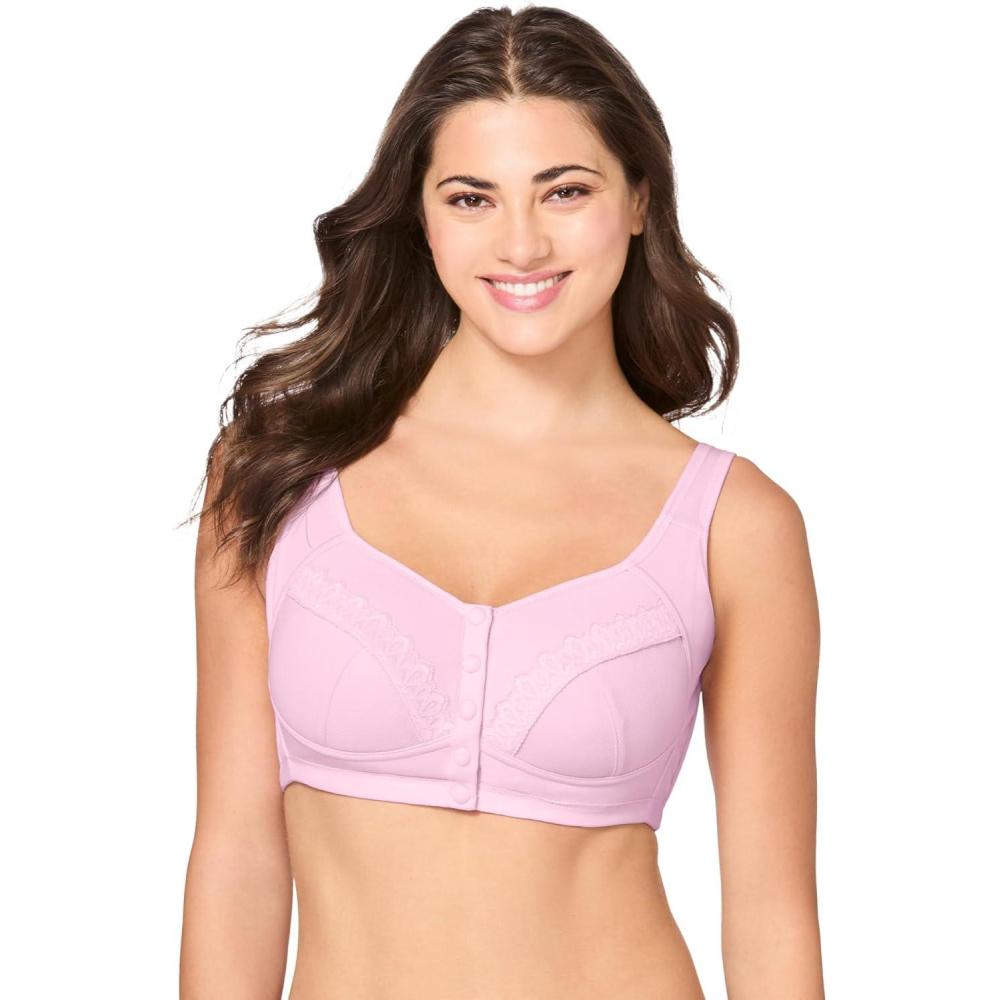image:imageComfort Choice Womens Plus Size StayCool BraPink