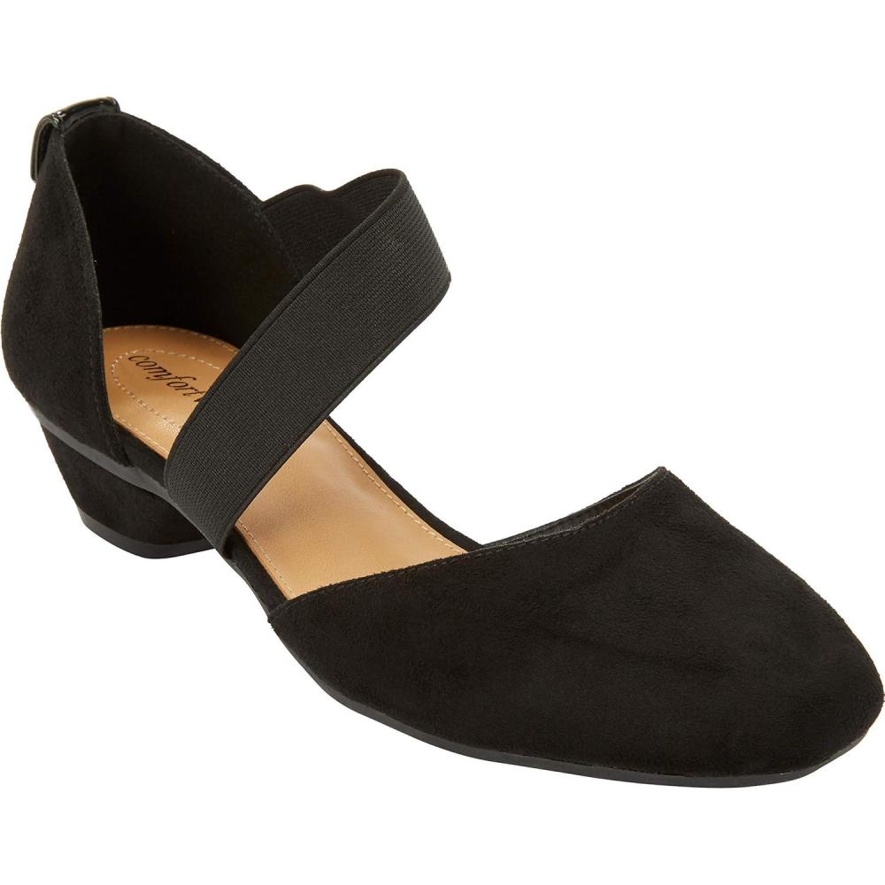 image:imageComfortview Womens Plus Size The Camilla PumpBlack