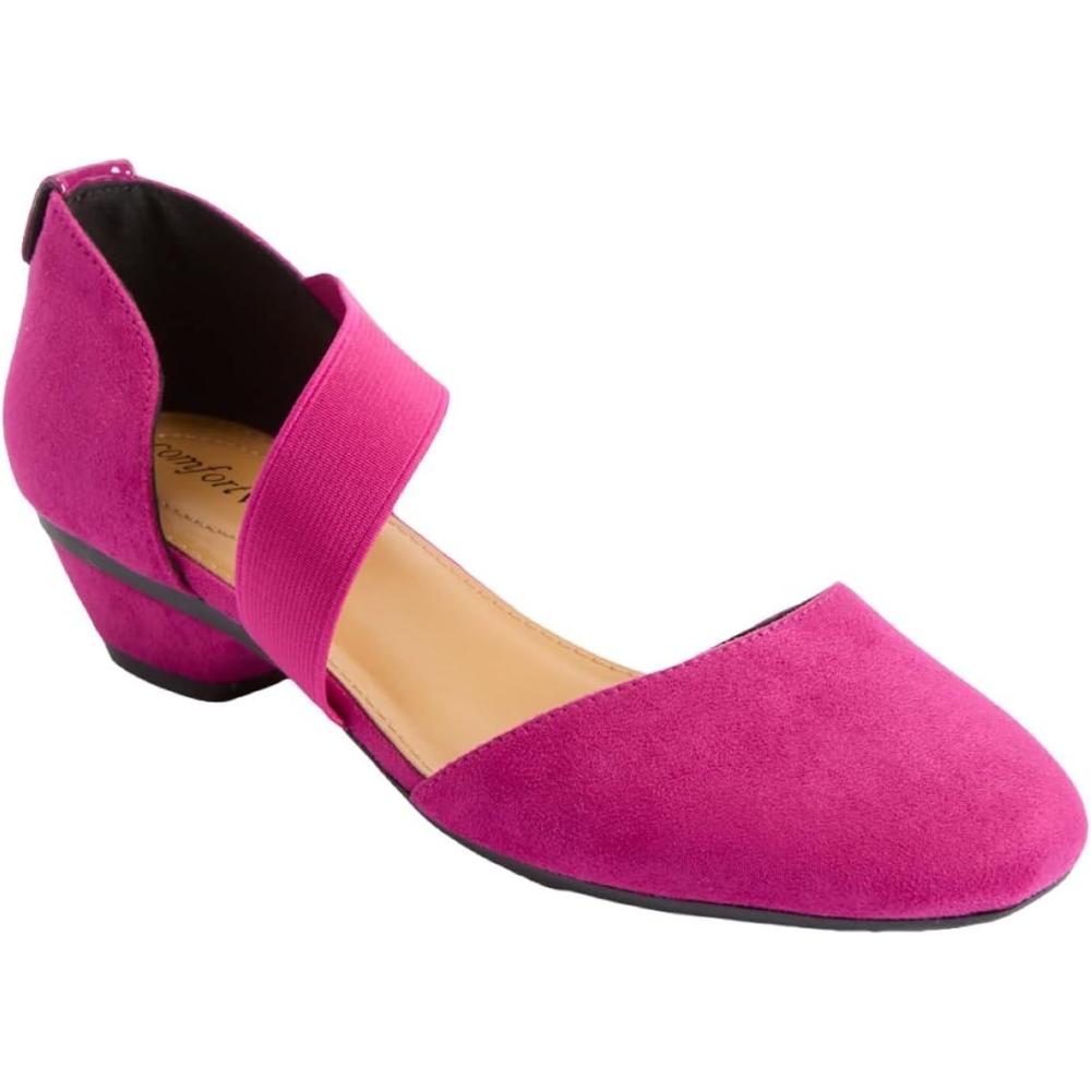 image:imageComfortview Womens Plus Size The Camilla PumpMagenta