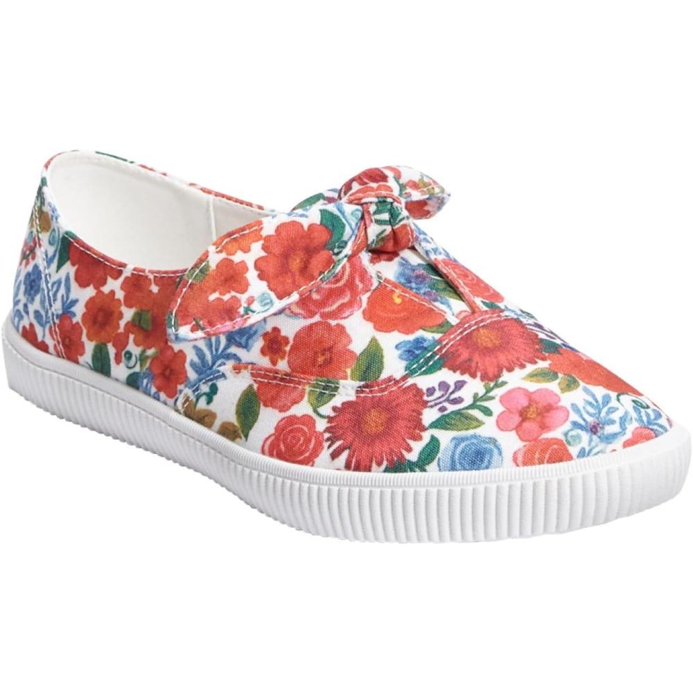 image:imageComfortview Womens Wide Width The Anzani SneakerGardenia Floral