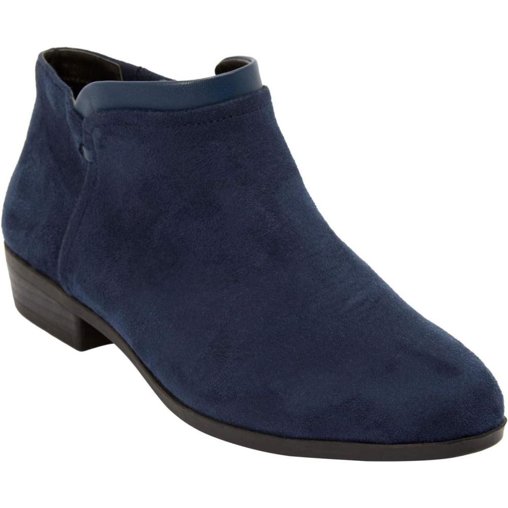 image:imageComfortview Womens Wide Width The Bexley BootieNavy