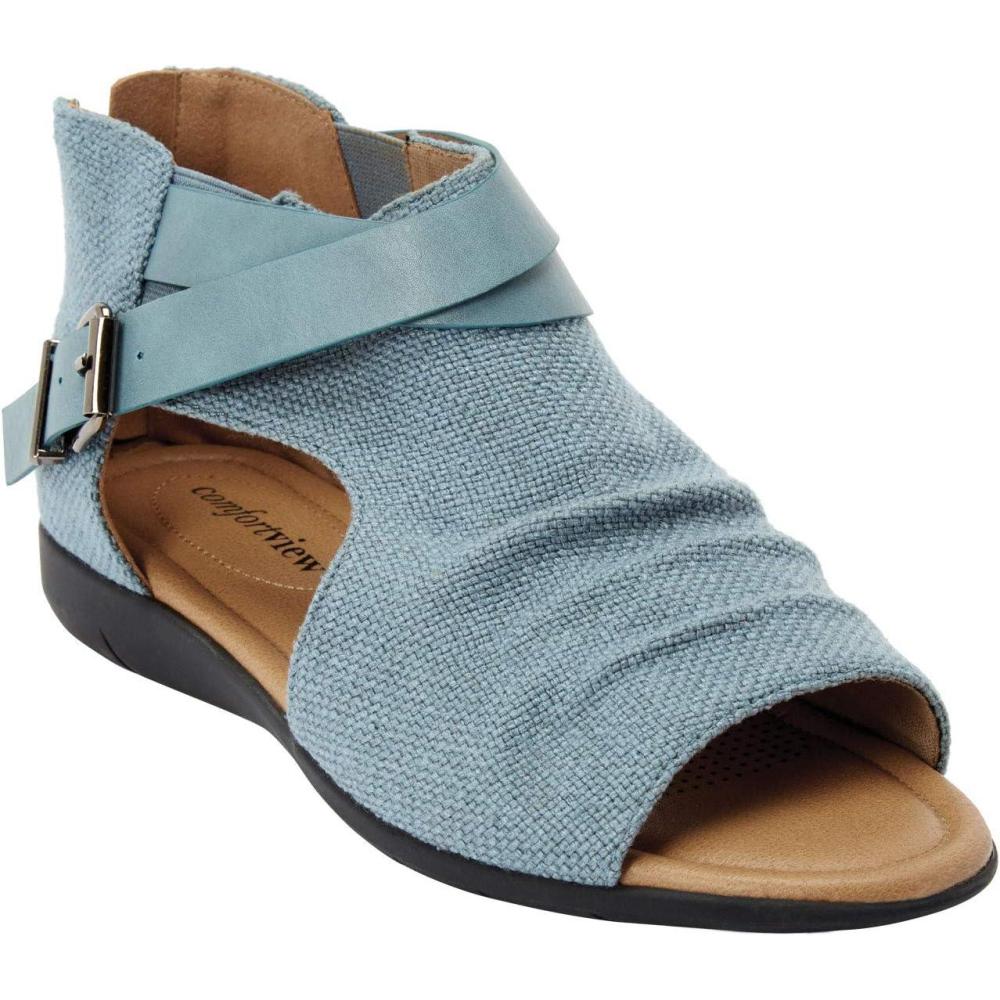 image:imageComfortview Womens Wide Width The Payton ShootieDenim