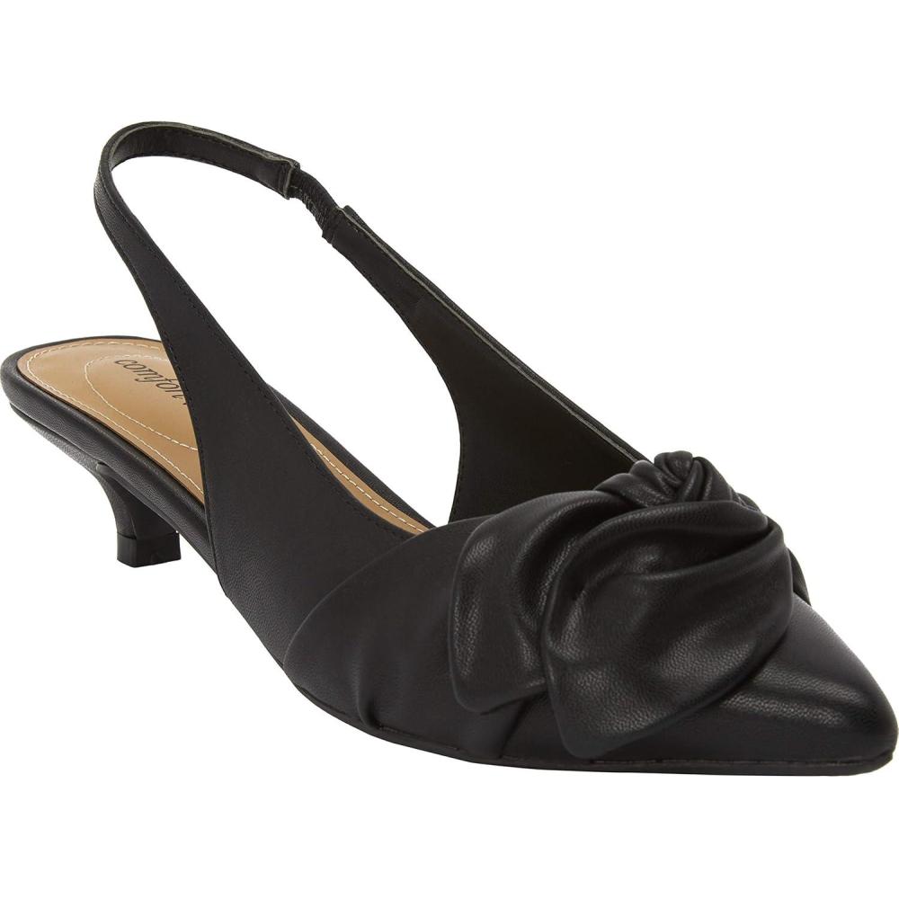 image:imageComfortview Womens Wide Width The Tia SlingbackBlack