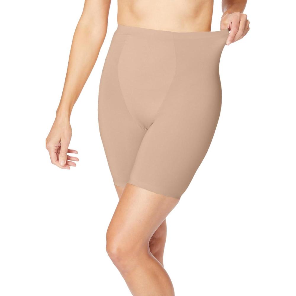 image:imageSecret Solutions Womens Plus Size Invisible Shaper Long Leg ShaperNude