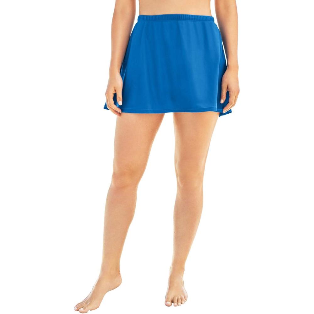 image:imageSwimsuits For All Womens ALine Swim Skirt PlusDream Blue