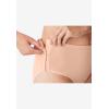 Comfort Choice Plus Size Microfiber Adaptive Panty 2-Pack(Black Nude Pack)
