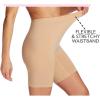Comfort Choice Plus Size Slip-Short Boxer(Black)