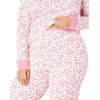 Comfort Choice Plus Size Thermal Pant(Evening Blue Stars)