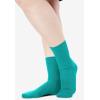 Comfort Choice Women’s Plus Size 6-Pack Rib Knit Socks(Basic Pack)