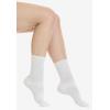 Comfort Choice Women’s Plus Size 6-Pack Rib Knit Socks(Grey Pack)