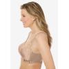 Comfort Choice Women’s Plus Size Exclusive Patented Custom Fit Wireless Bra(Nude)