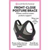 Comfort Choice Women’s Plus Size Front Close Posture Brace(Black)