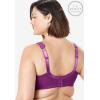 Comfort Choice Women’s Plus Size Side Wire Lace Bra(Nude)