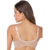 Comfort Choice Women’s Plus Size Side Wire Lace Bra(Nude)