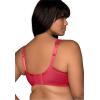Comfort Choice Women’s Plus Size Side Wire Lace Bra(White)