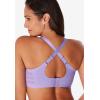 Comfort Choice Women’s Plus Size Side-Sleek Smoothing Bra(Soft Iris)