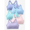 Comfort Choice Women’s Plus Size Wireless Sport Bra 2-Pack(Basic Pack)