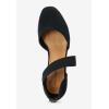 Comfortview Women’s Plus Size The Camilla Pump(Black)