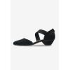 Comfortview Women’s Plus Size The Camilla Pump(Black)