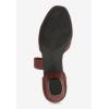 Comfortview Women’s Plus Size The Camilla Pump(Dark Brown)