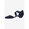 Comfortview Women’s Plus Size The Camilla Pump(Evening Blue)
