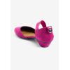 Comfortview Women’s Plus Size The Camilla Pump(Magenta)